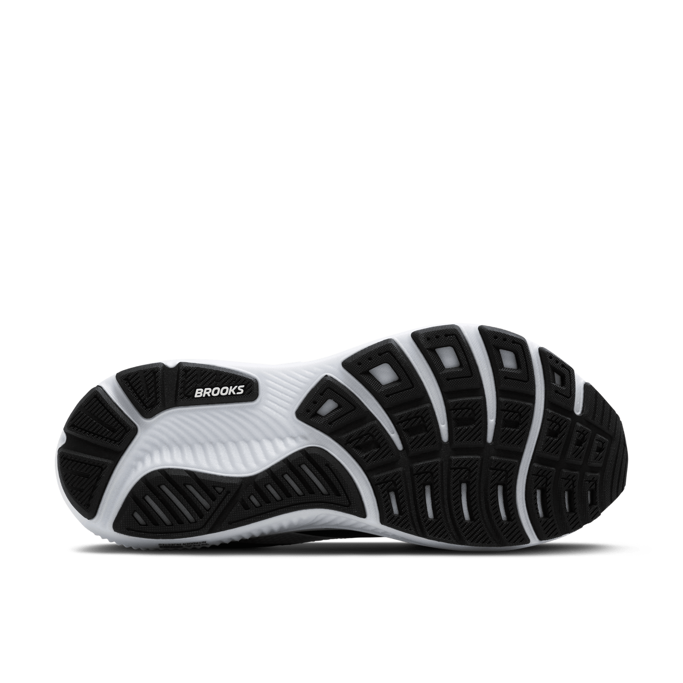 Brooks Ghost 17 (2E) Black / White Mens