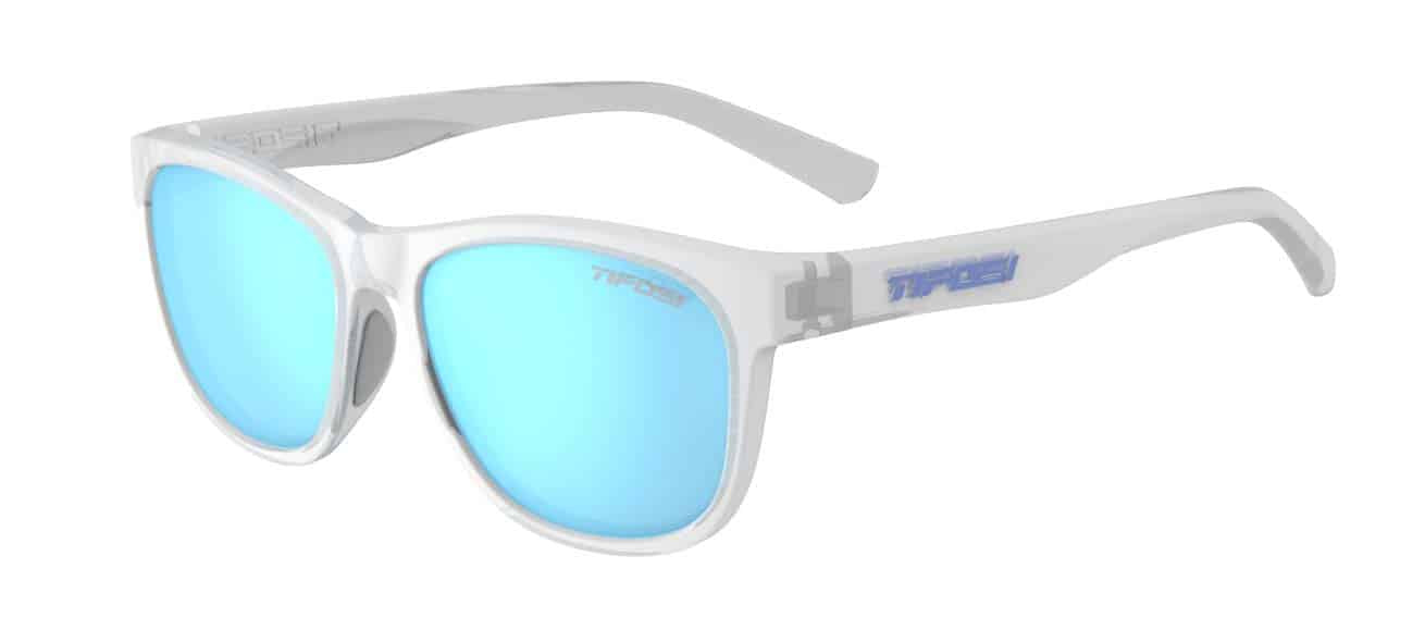 Tifosi Swank Satin Clear Polarised Lens Sunglasses