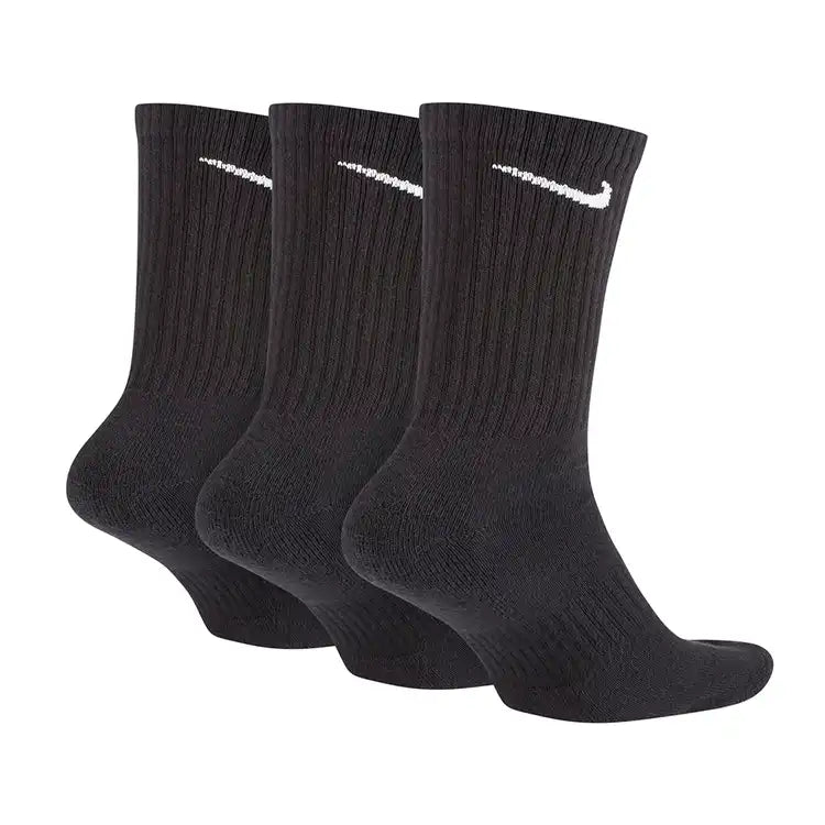 Nike Everyday Cush Crew Sock 3 Pack Black