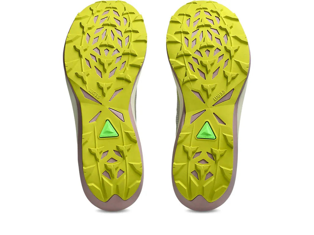 Asics Fuji Speed 4 Light Dust/Aurora Green Mens