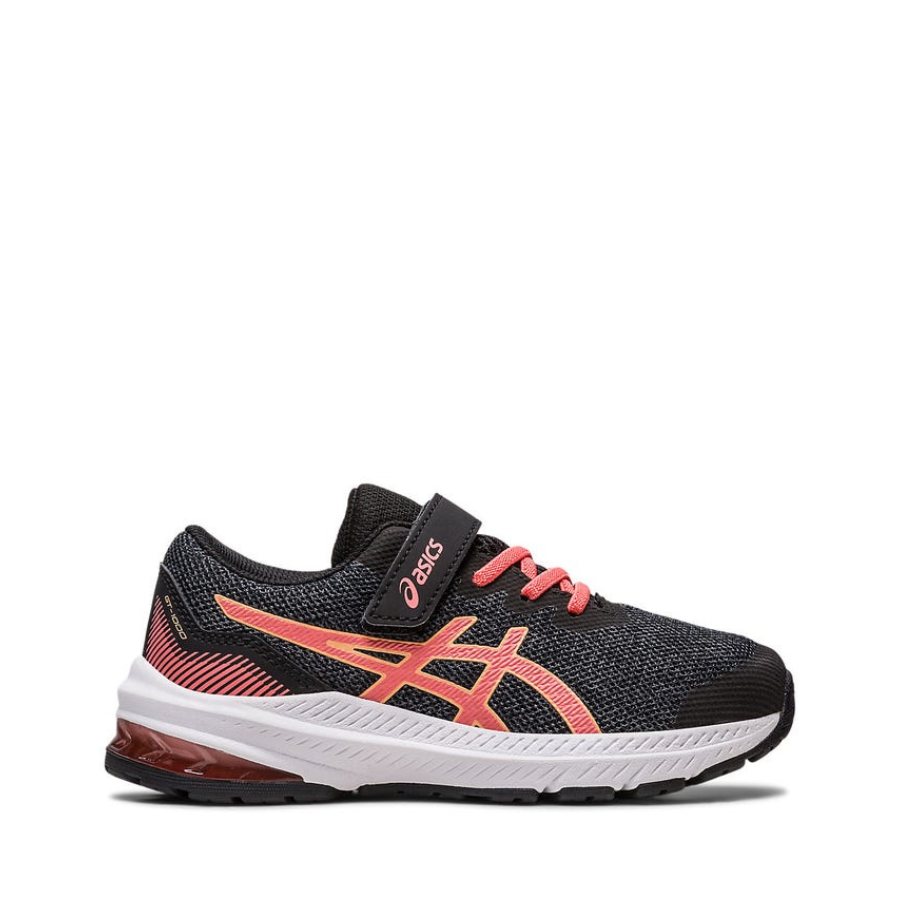 Asics GT-1000 11 (PS) Black / Papaya Kids