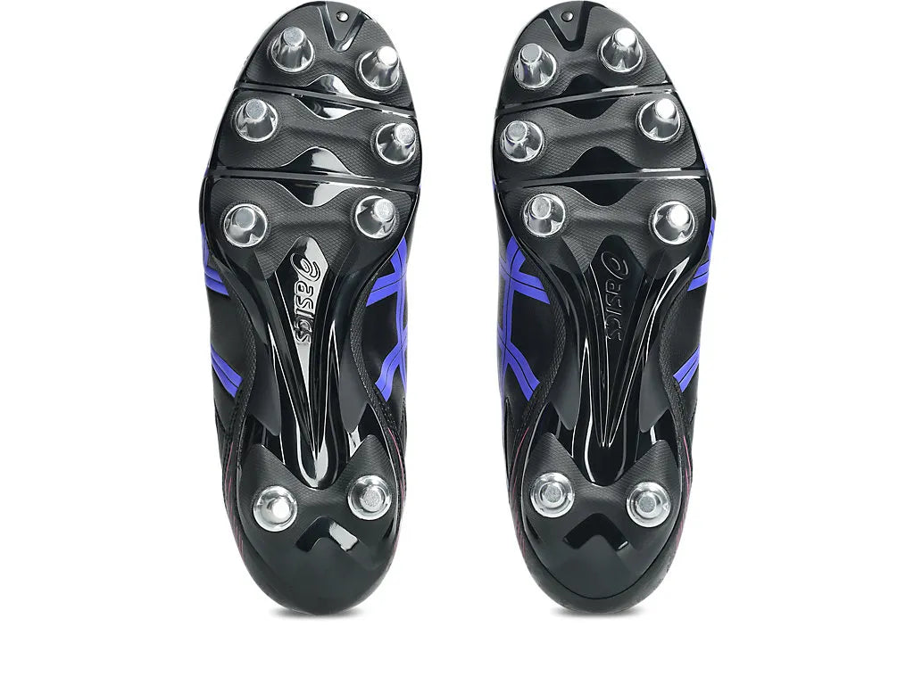 Asics Lethal Tackle ST Black/Cobalt Burst Mens Boots