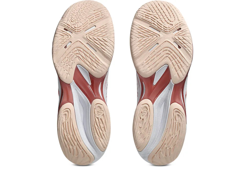 Asics Netburner Ballistic FF 4 White / Rose Rouge Womens