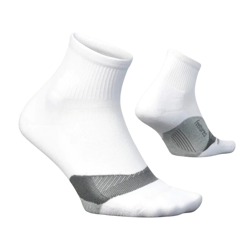 Feetures Elite Light Cushion Quarter White