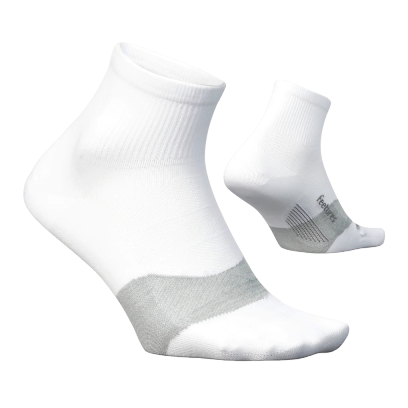 Feetures Elite Ultra-Light Cushion Quarter White