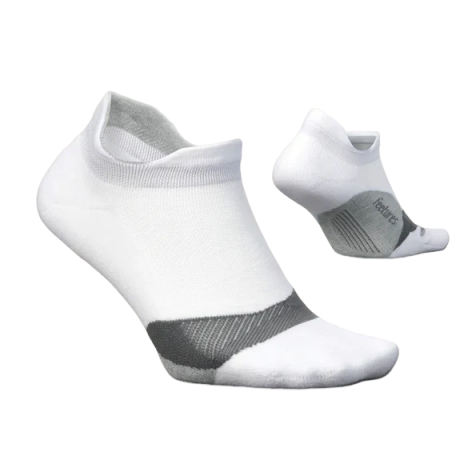 Feetures Elite Light Cushion White Womens
