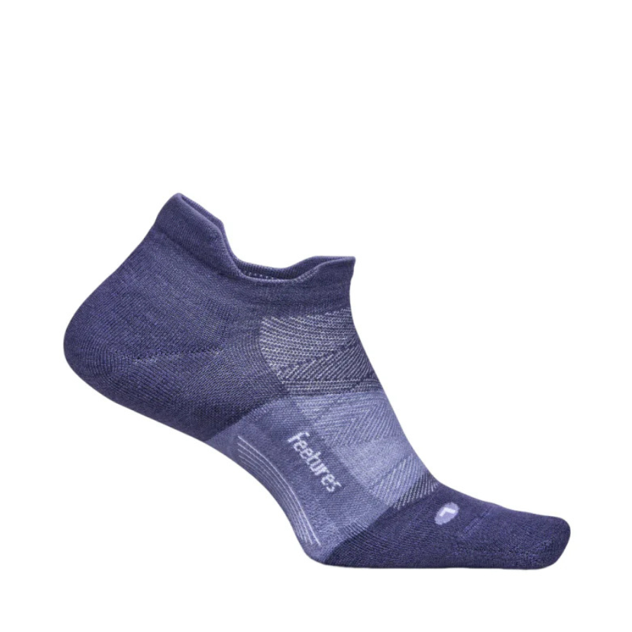Feetures Merino 10 Max Cushion Tab Socks - Aster Bloom