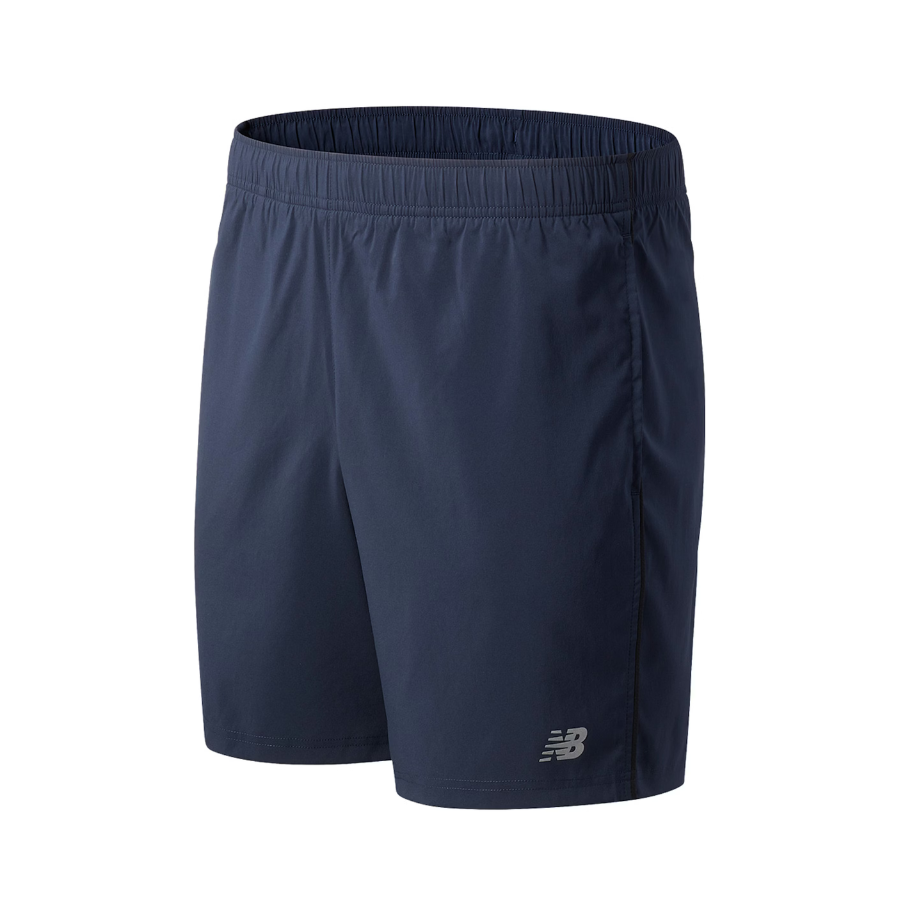 New Balance Core Run 2in1 7" Navy Shorts Mens