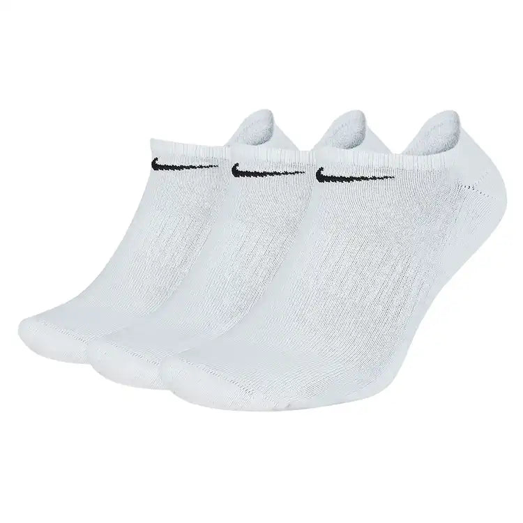 Nike Everyday Cushion No Show Sock 3 Pack White
