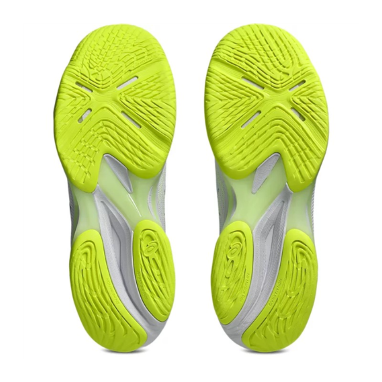 Asics Netburner Ballistic FF 4 White / Safety Yellow Womens