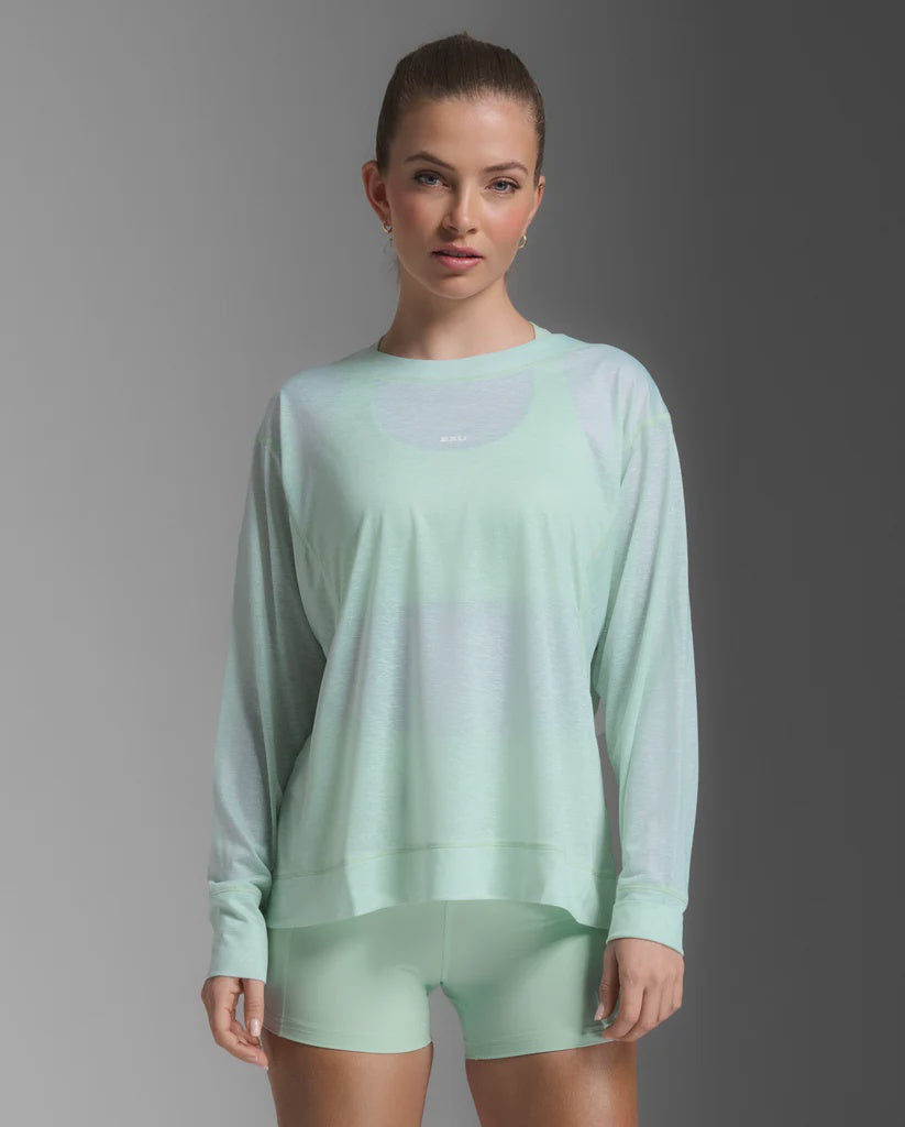 2XU ReLight Long Sleeve Mint Womens