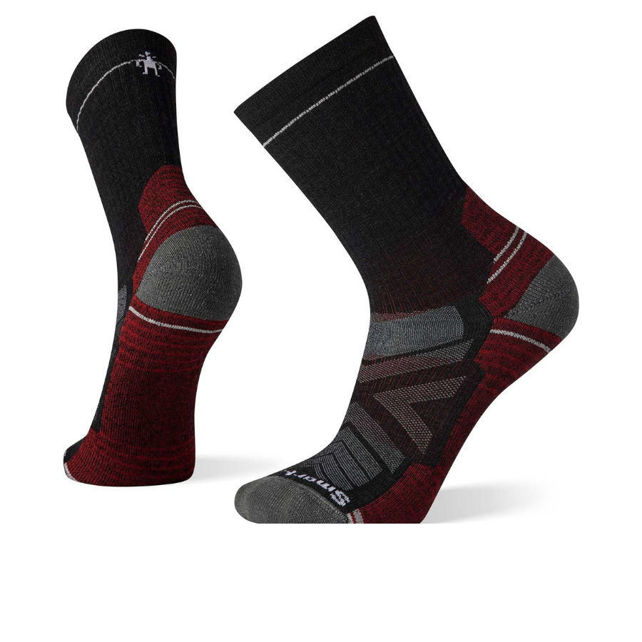 Smartwool Hike Light Cushion Crew Charcoal Socks Mens
