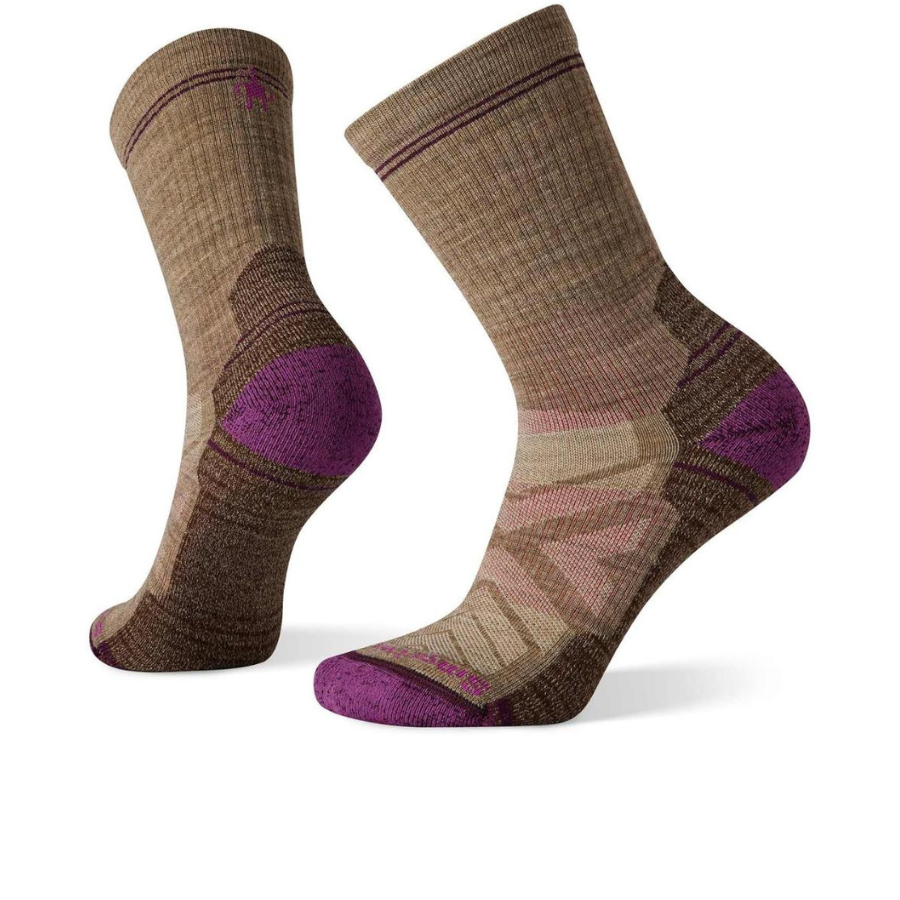 Smartwool Hike Light Crew Fossil Socks Womens