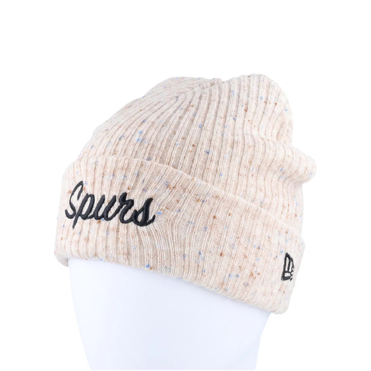 New Era Spurs Beige/Fleck Beanie