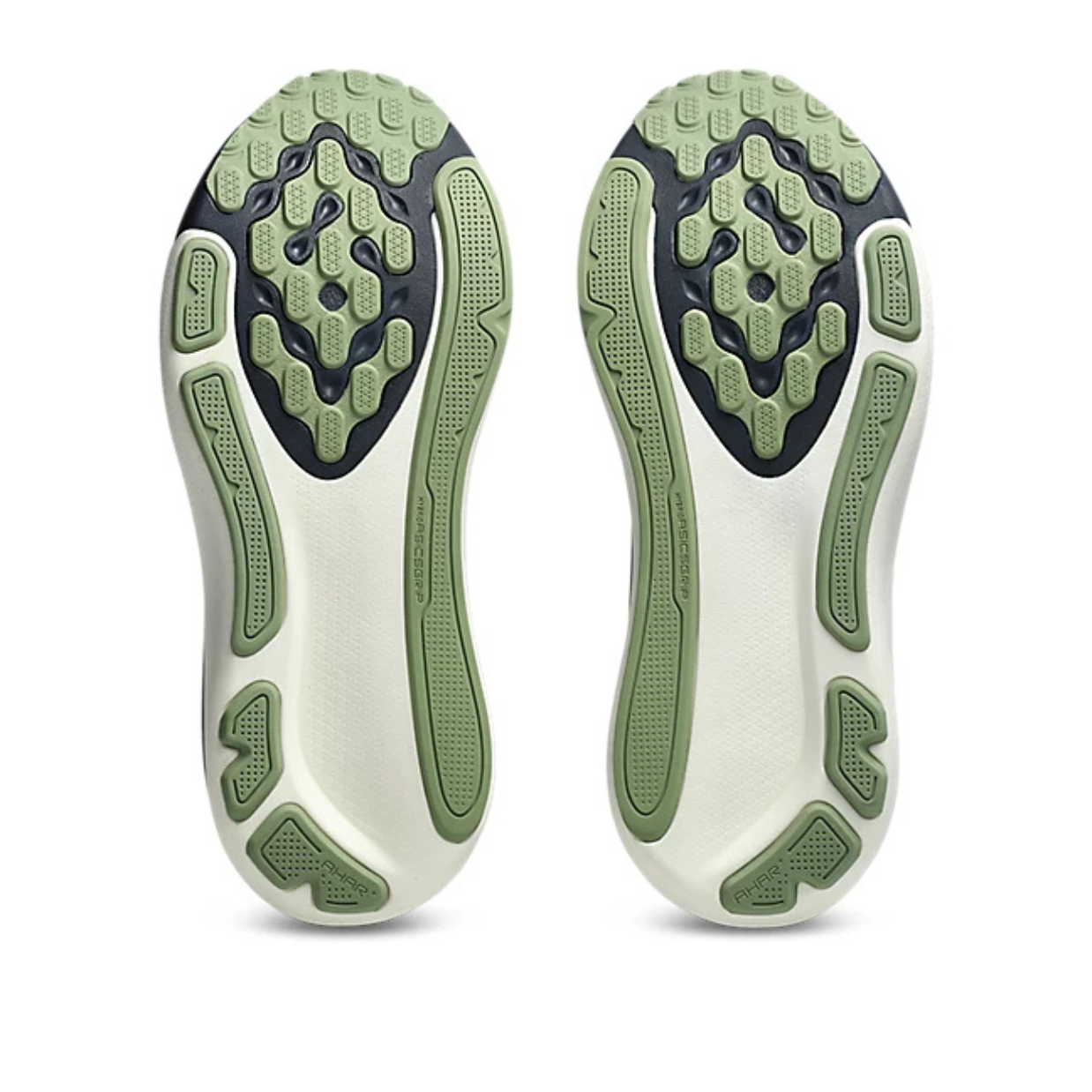 Asics Gel-Kayano 33 Wide (2E) Midnight / Khaki Green Mens