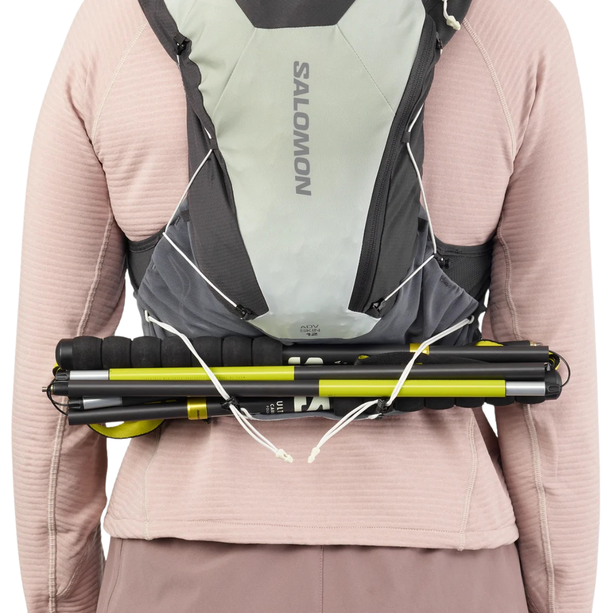 Salomon Adv Skin 12 Set Vest with Bottles - Phantom / Castle Rock