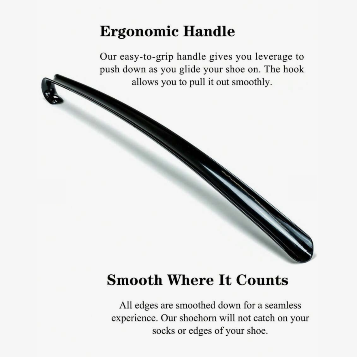 Plastic Shoe Horn Long