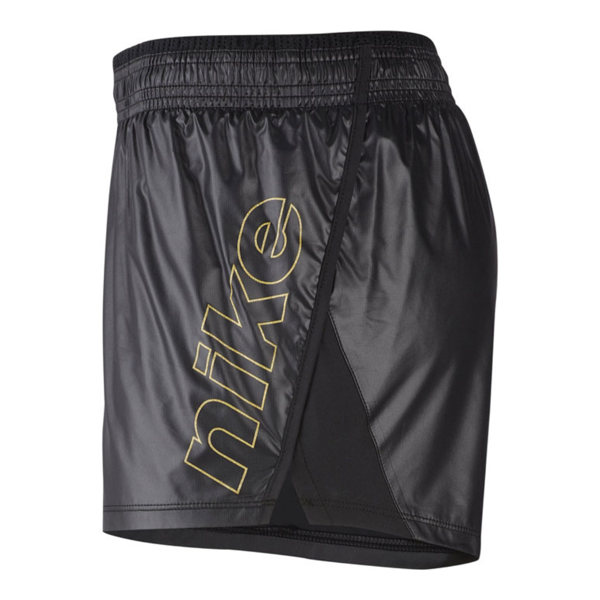 Nike 10K Glam Graphic Shorts Black Womens