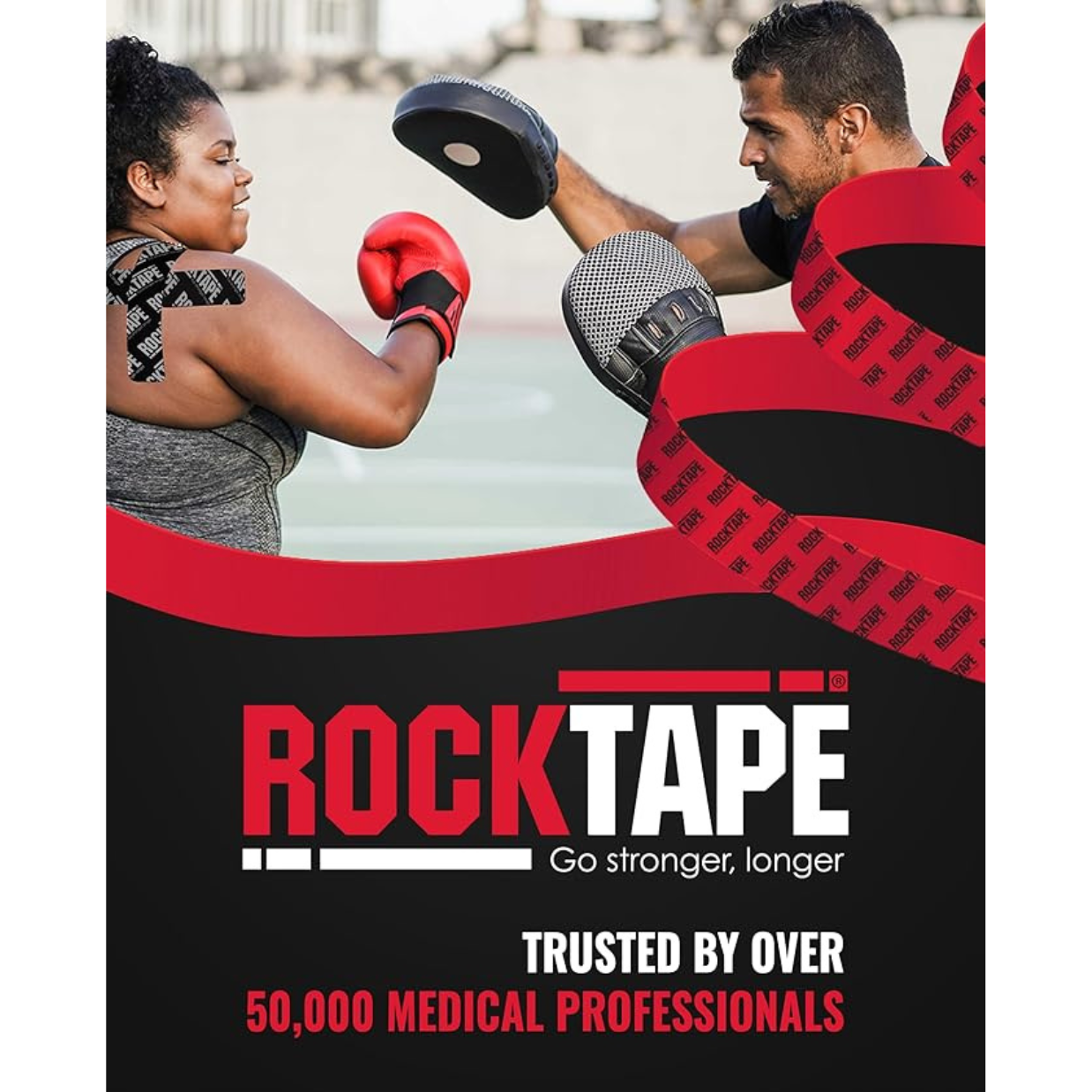 Rocktape Beige 5cm x 5mtr Roll