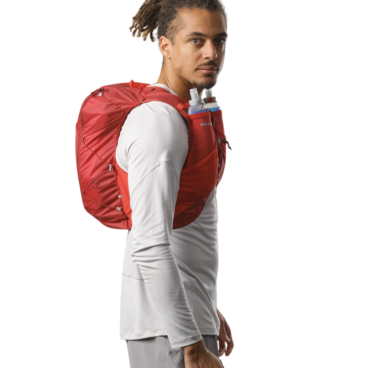 Salomon Active Skin 12 Set Red Dahlia with Flasks