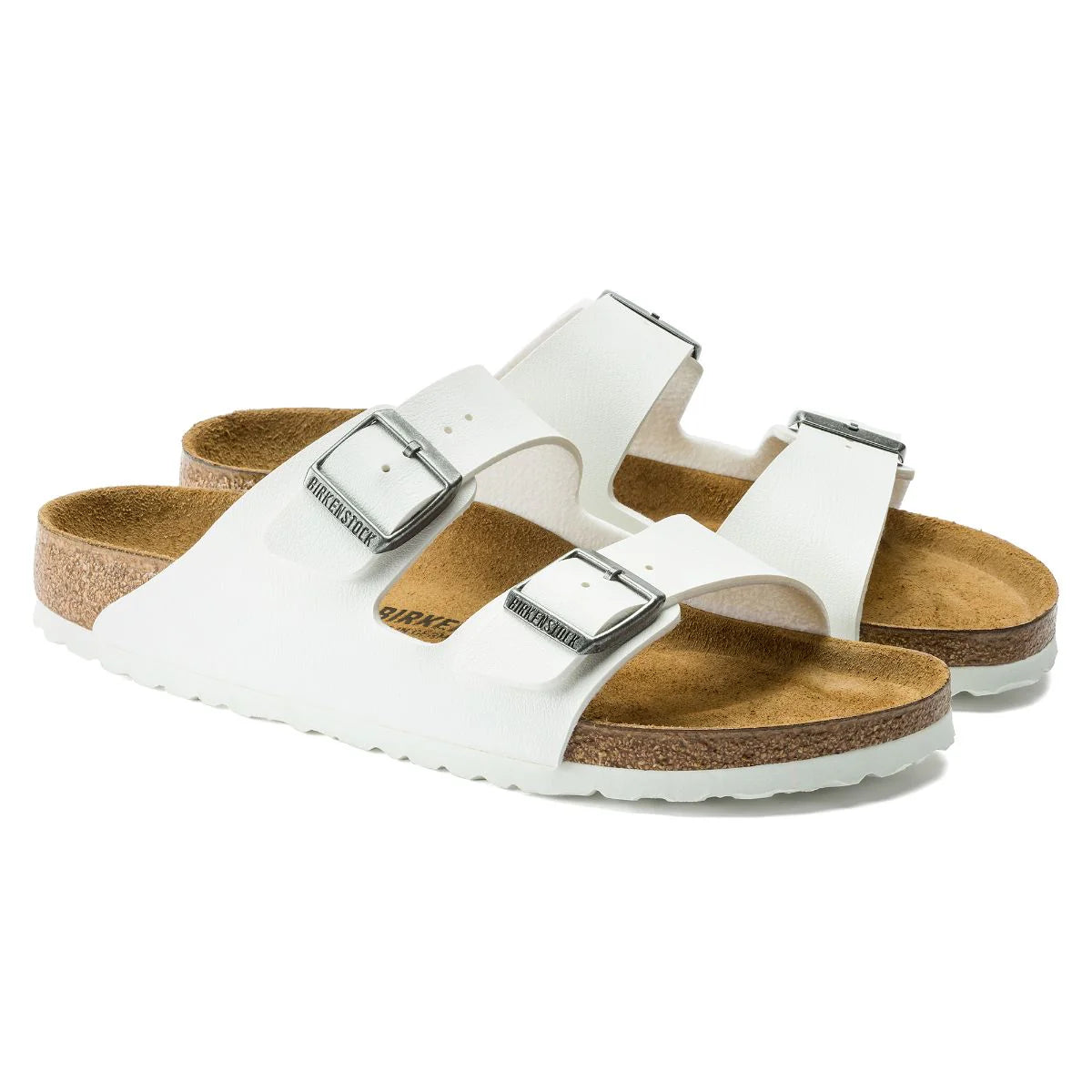 Birkenstock Arizona White Birkoflor