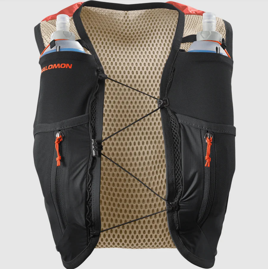 Salomon Active Skin 12 Set with Flasks Emberglow Womens