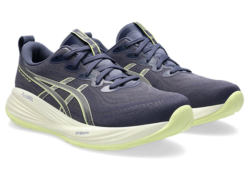 Asics Gel-Cumulus 27 Indigo Fog/Lucid Yellow Mens