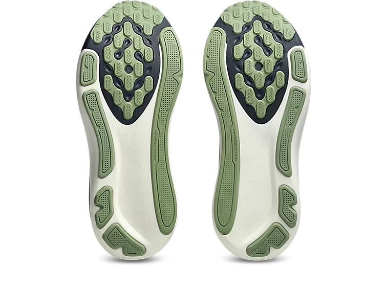 Asics Gel-Kayano 33 Wide (2E) Midnight / Khaki Green Mens