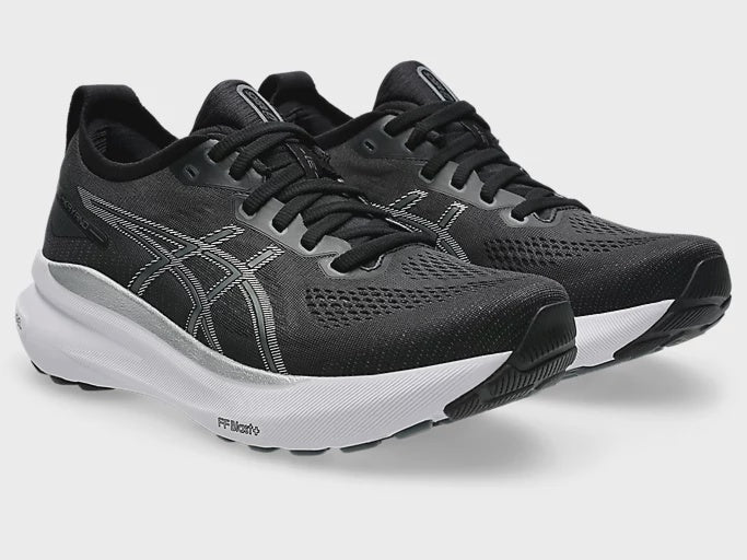 Asics Gel-Kayano 31 Black/Pure Silver Womens