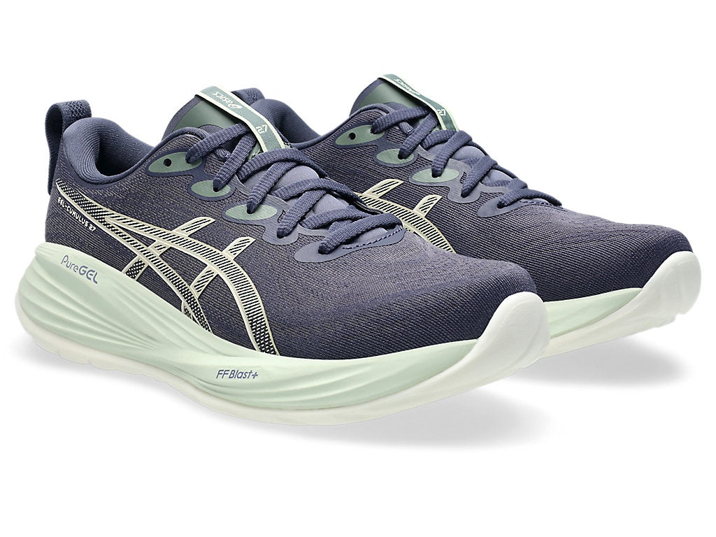 Asics Gel-Cumulus 27 (D) Indigo Fog/Cream Womens