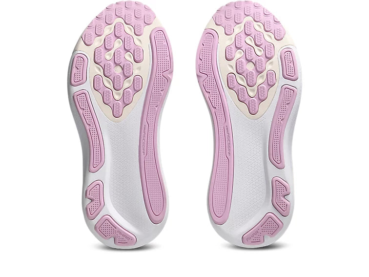 Asics Gel-Kayano 33 Wide (D) White / Hazy Lilac Womens