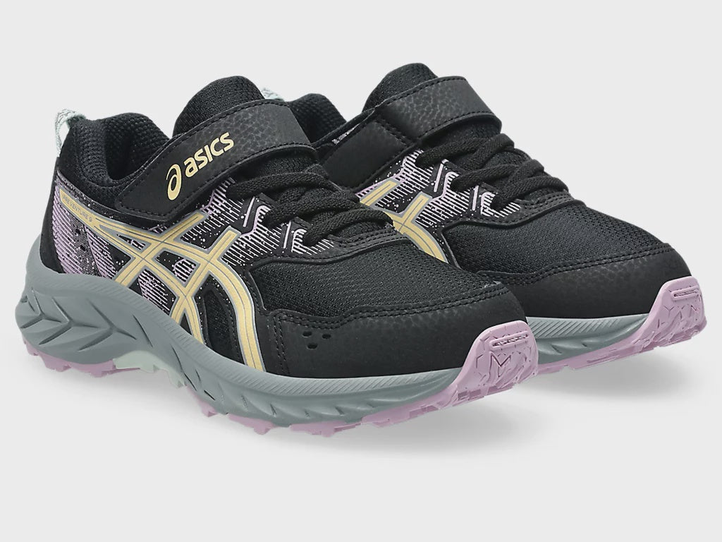 Asics Pre Venture 9 (PS) Black/Light Orange Kids