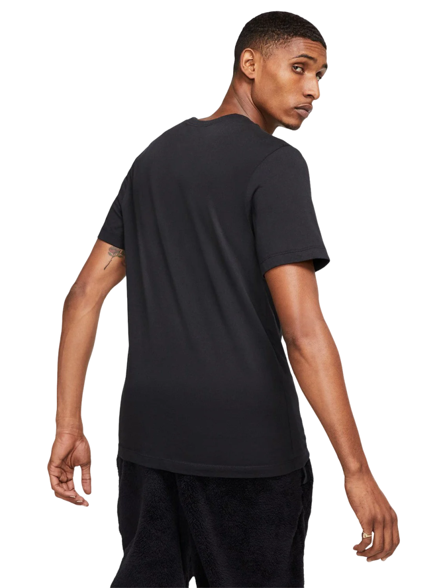 Nike Sportswear Club Black Tee Mens