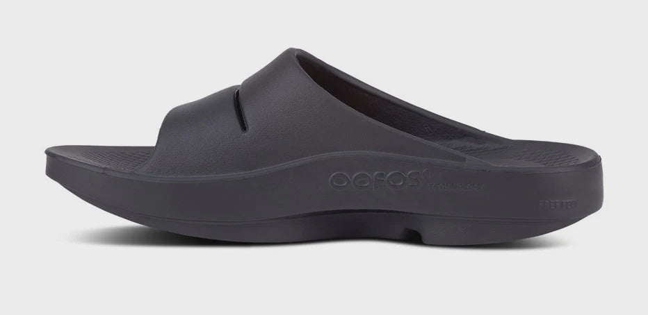 Oofos OOahh Slide Black Mens