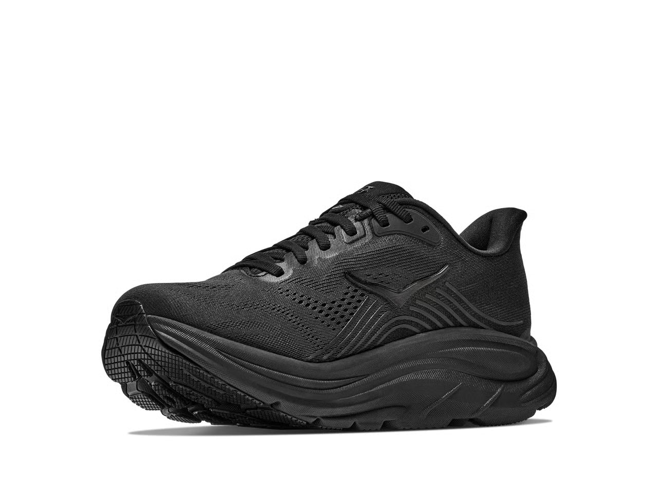 Hoka Clifton 11 Wide (2E) Black Mens