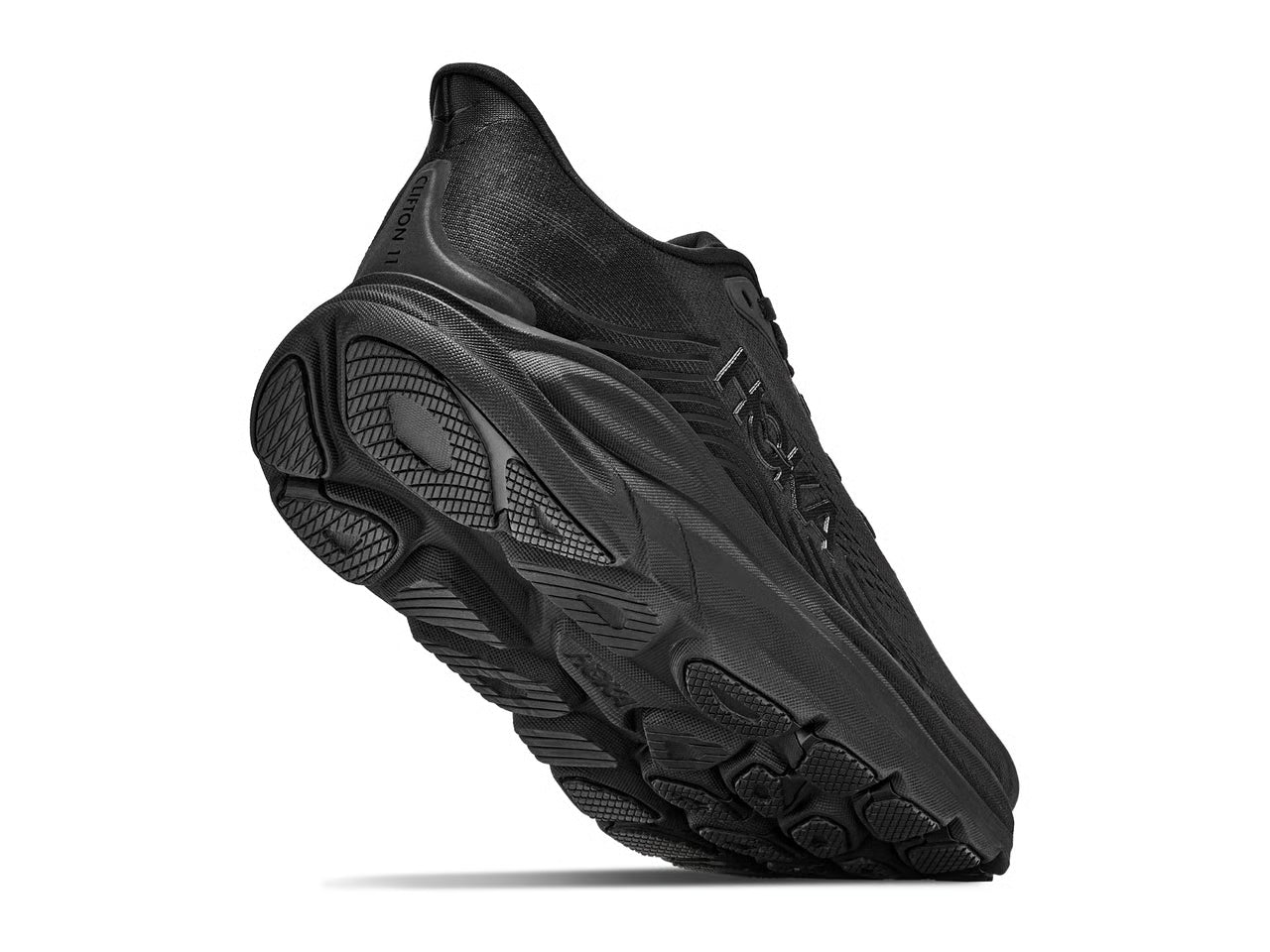 Hoka Clifton 11 Wide (2E) Black Mens