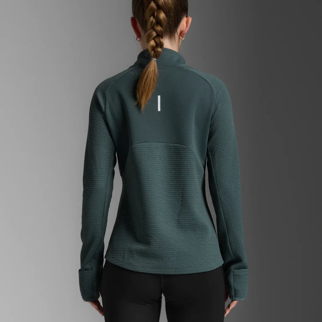 2XU Ignition Hyper-Haptic 1/4 Zip Dark Sage Womens