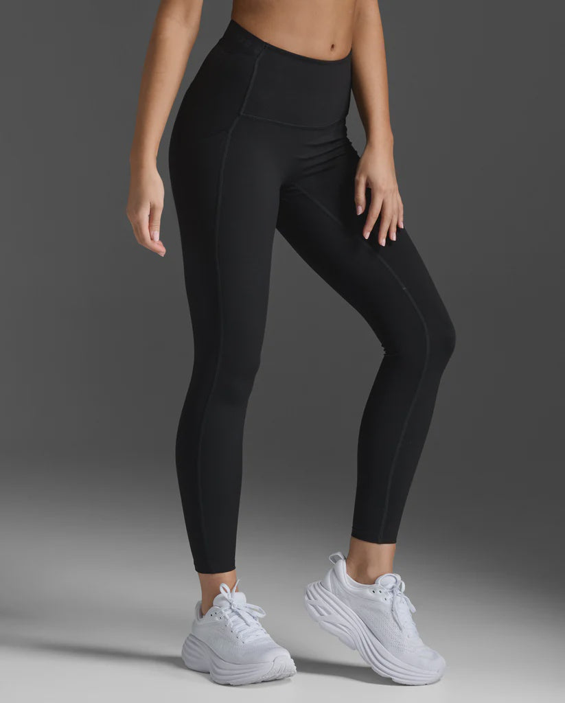 2XU Form Stash Hi-Rise Compression Tights Black Womens