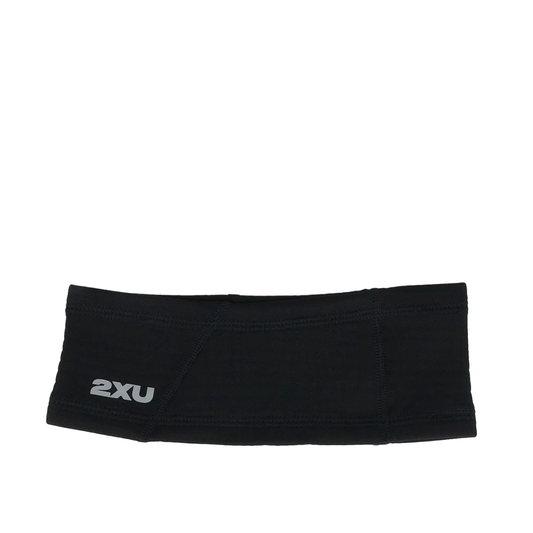 2XU Ignition Heptic Unisex Headband Black / Silver