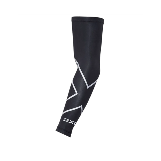 2XU Light Speed Compression Arm Guards Black / Silver