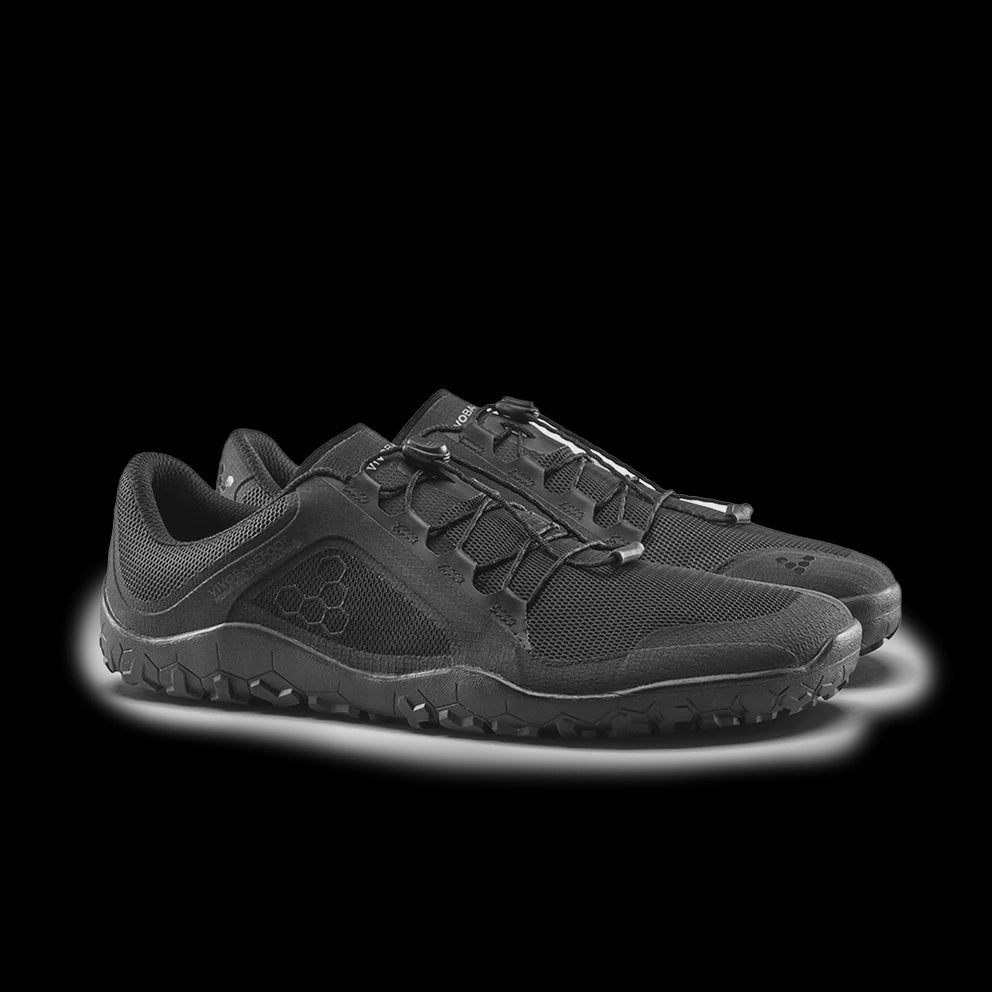 Vivobarefoot Primus Trail FG 3.5 Obsidian Mens