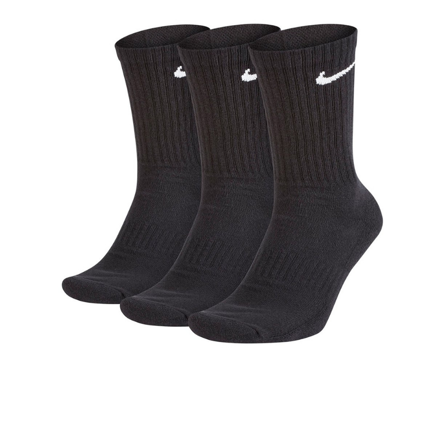 Nike Everyday Cush Crew Sock 3 Pack Black