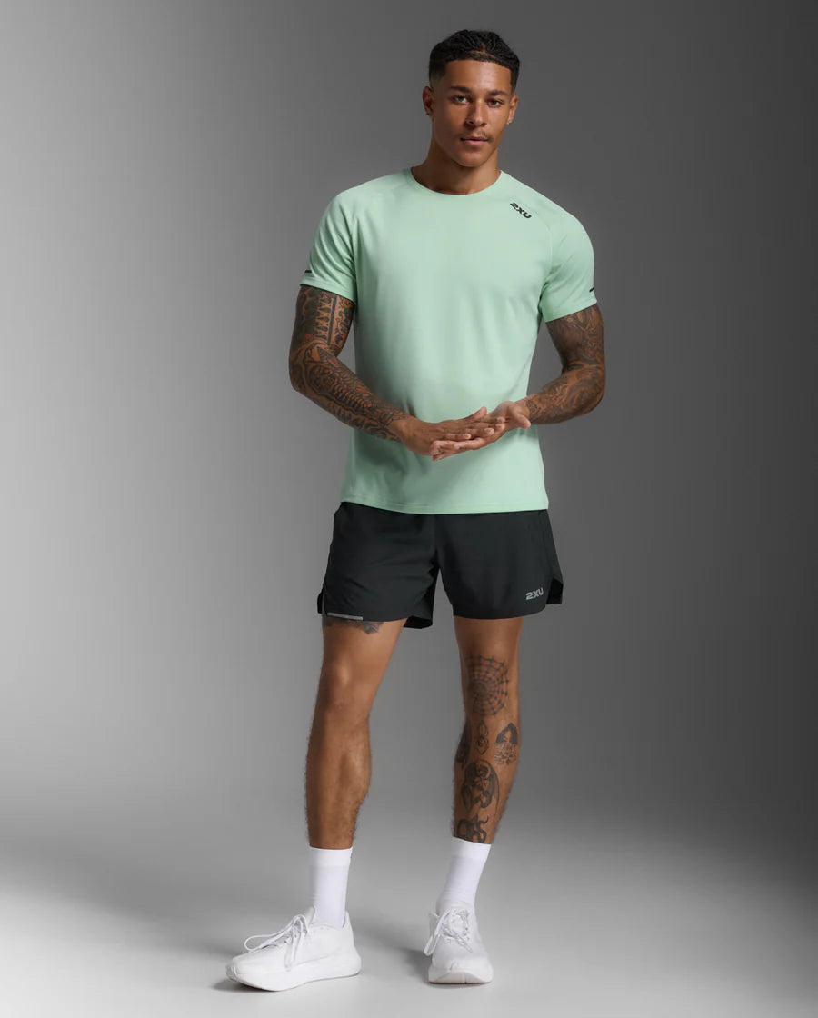 2XU Aero Tee Mint Mens
