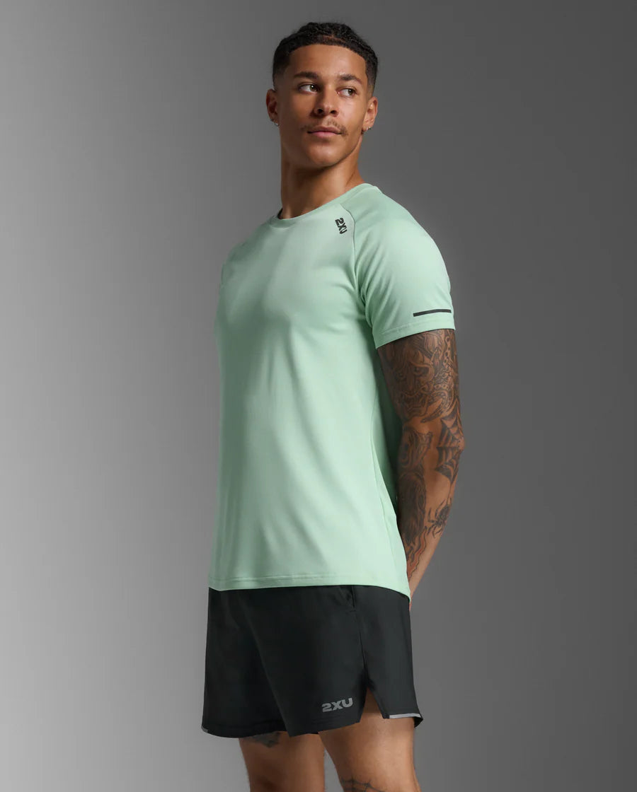 2XU Aero Tee Mint Mens