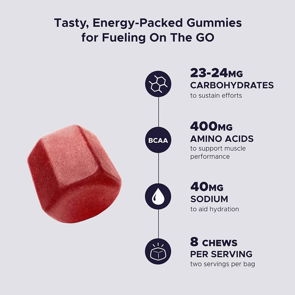 GU Energy Chews - Rainbow Fruit Mix