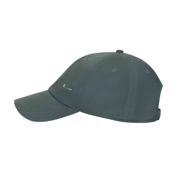 Nike Club Dri-Fit Unstructured Camo Green Metal Swoosh Cap