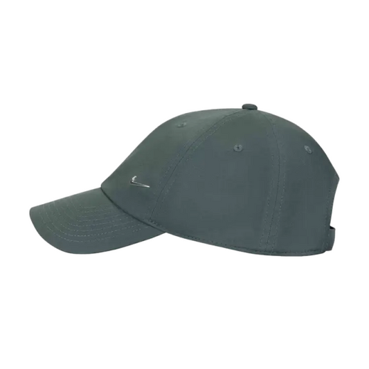 Nike Club Dri-Fit Unstructured Camo Green Metal Swoosh Cap