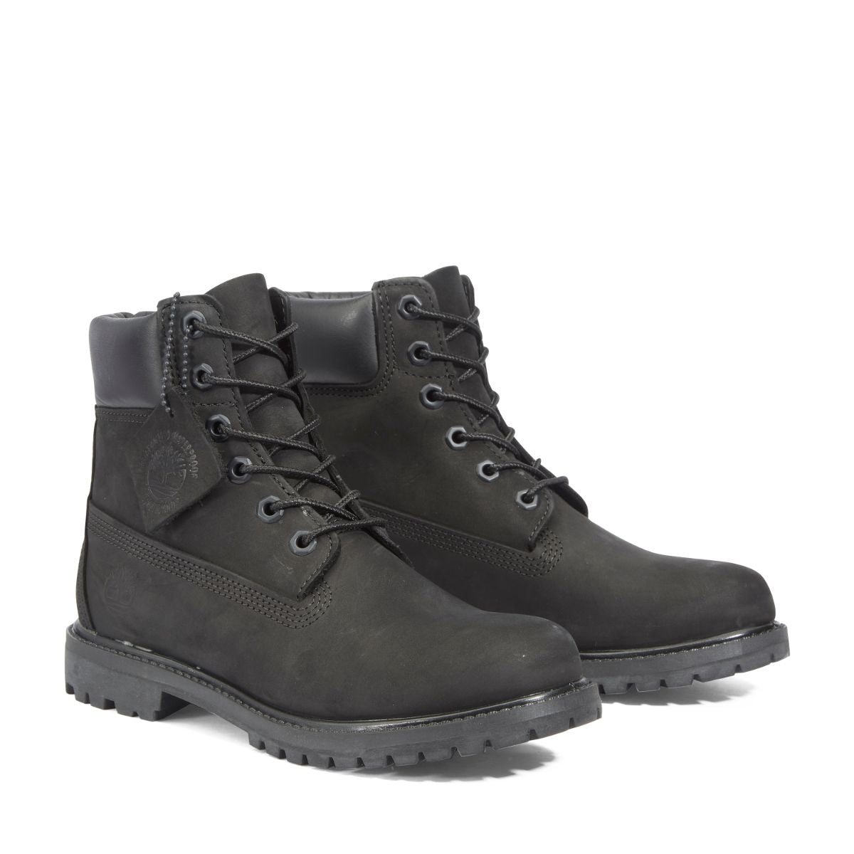 Timberland 6 Inch Premium Black Womens