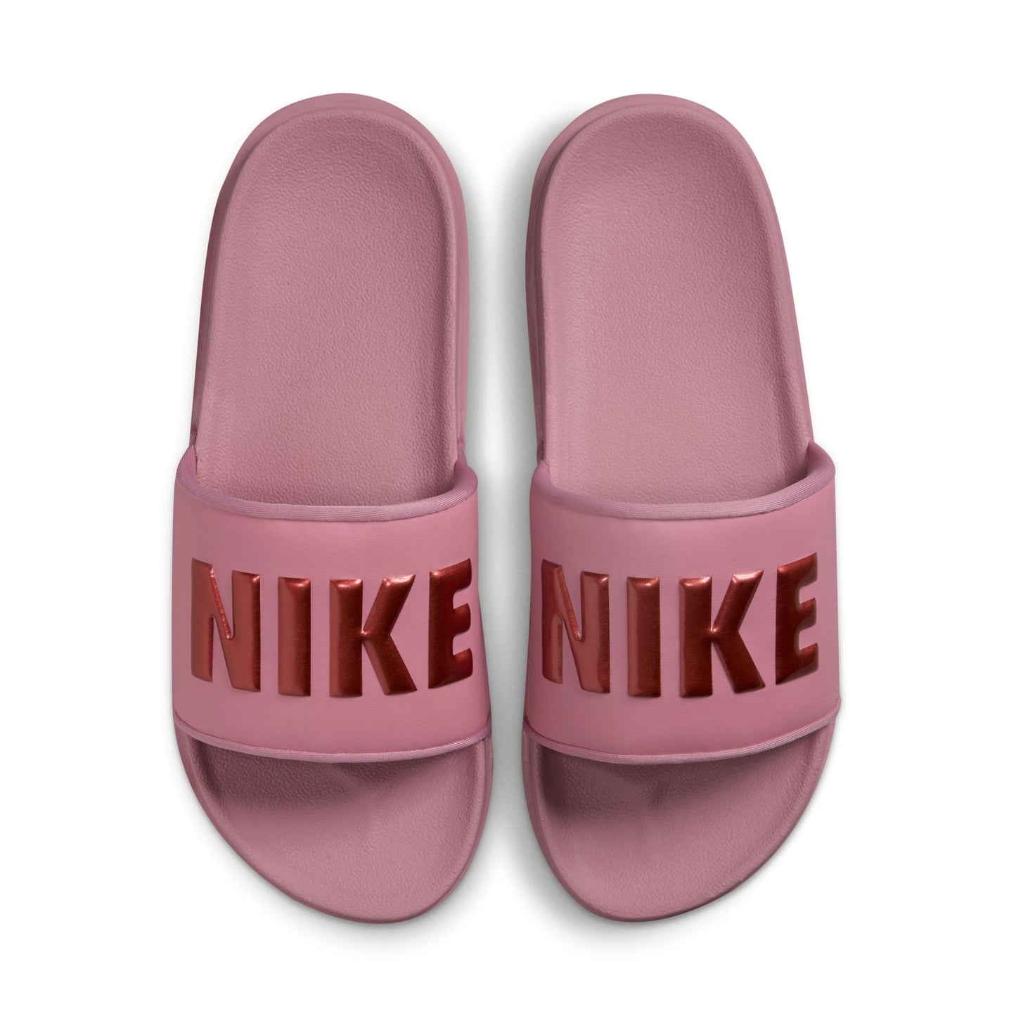 Nike Offcourt Slides Pink/Bronze Womens