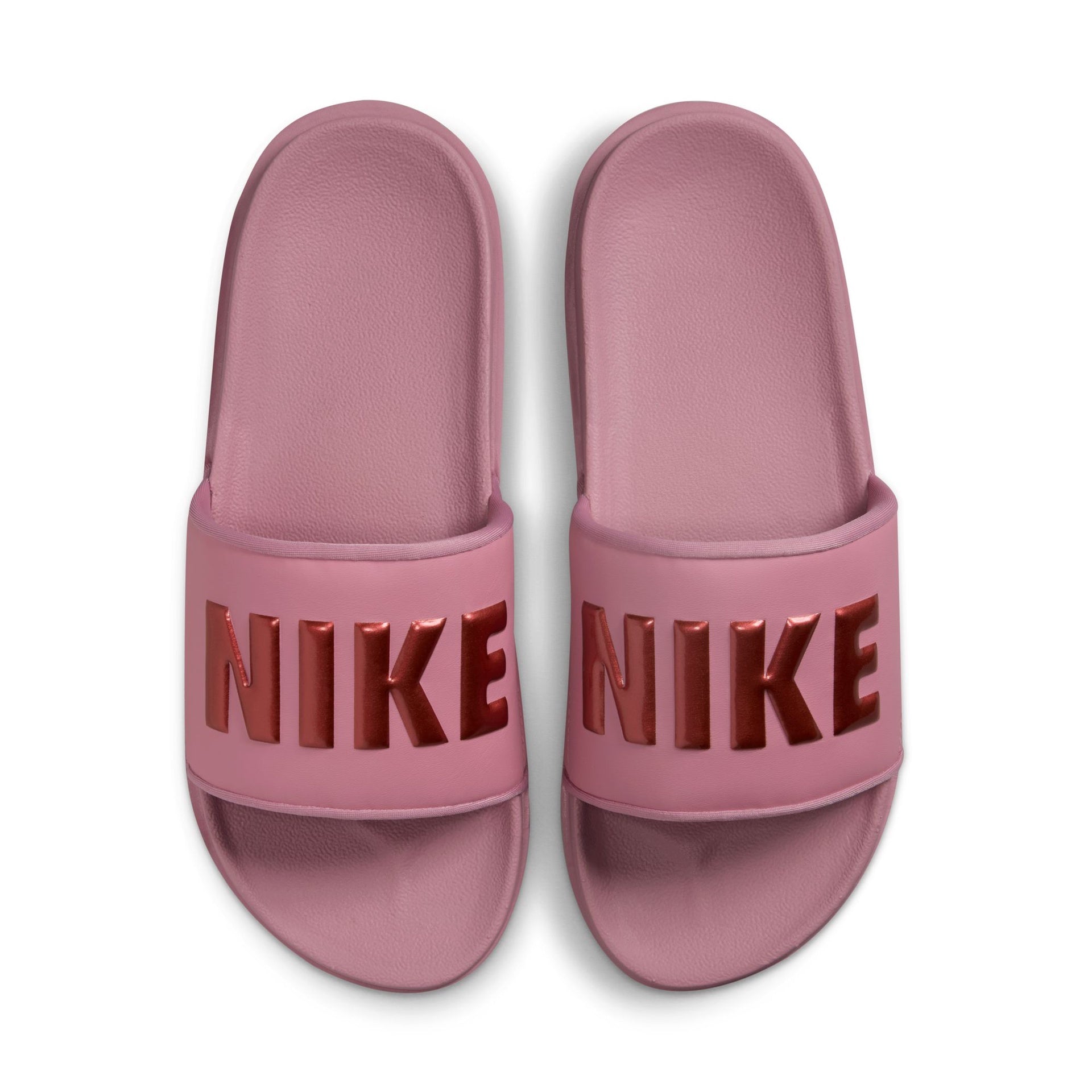Nike Offcourt Slides Pink/Bronze Womens